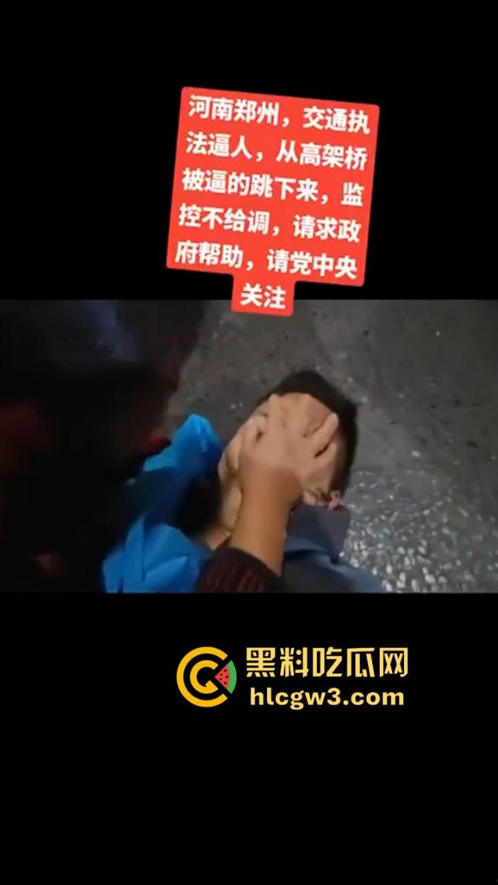 河南货车司机遭交警截停冲动跳桥 直接落地成饼 交警当场懵逼 却被曝出司机老婆才是罪魁祸首?-6