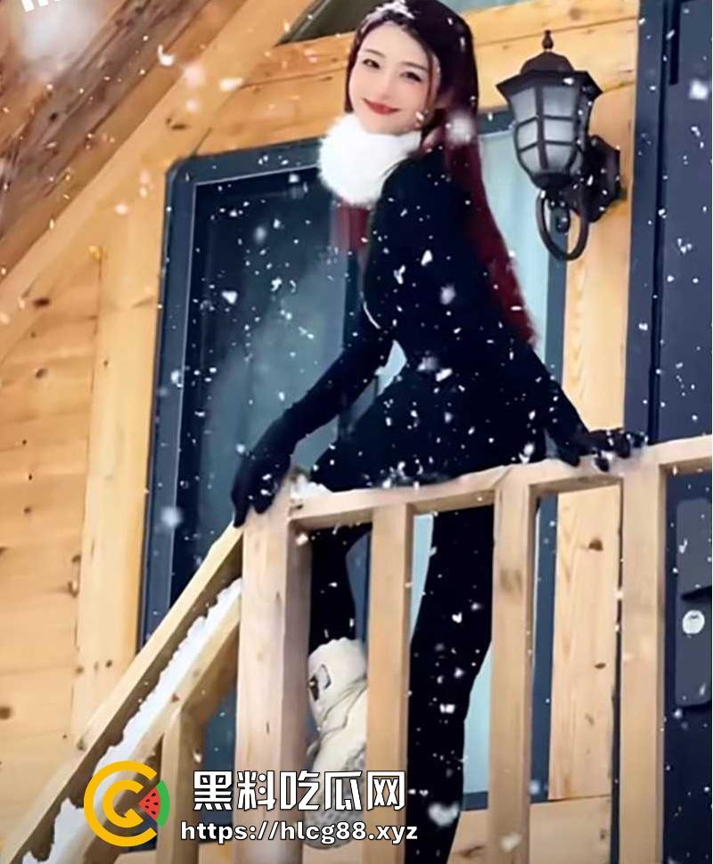 抖音500万粉丝网红【千一】因滑雪练习16米跳台出意外 口吐鲜血 双腿粉碎性骨折！-14