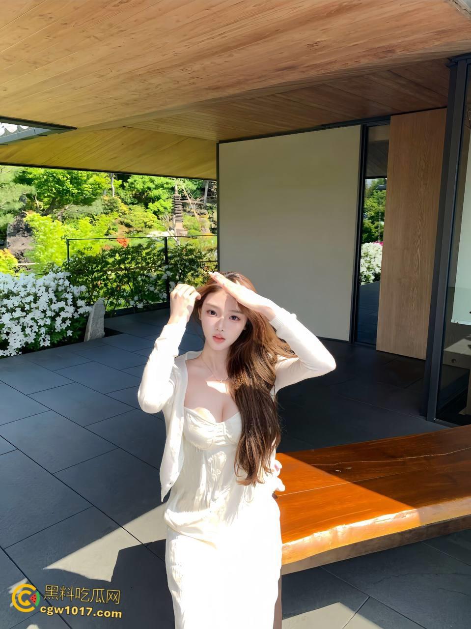 上海淫荡骚妻，被绿帽癖老公献给好兄弟，情趣蕾丝被3P轮操前后夹击，小骚穴被操的白浆四溢，频繁约操如同家宴！-3