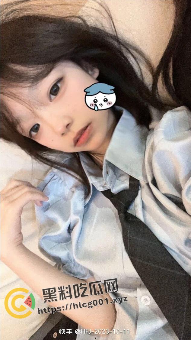 广东惠州技师学院【黄志琴】快手小网红 精神小妹反差自拍被男朋友流出 好东西就要大家一起看-9