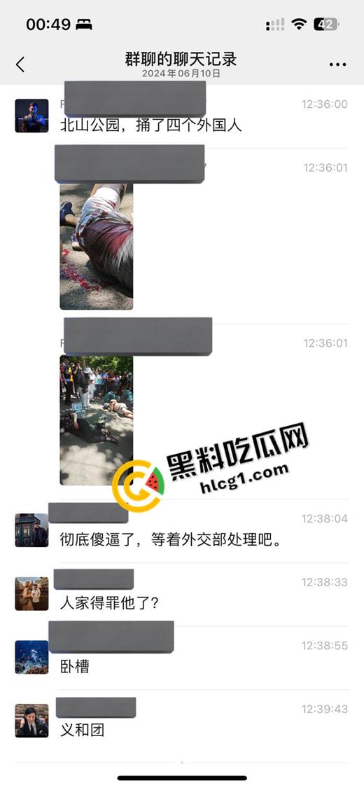 吉林四名外国教师公园参观被刺杀 凶手仍流落在外 现场血腥视频流出-1