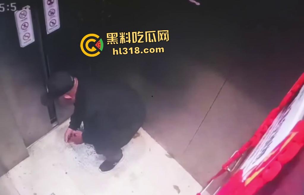 深圳电梯惊现老大爷脱裤拉屎，出电梯一直站在门口不让电梯下去，还忘拉裤子，老年痴呆还是坏人变老？-4