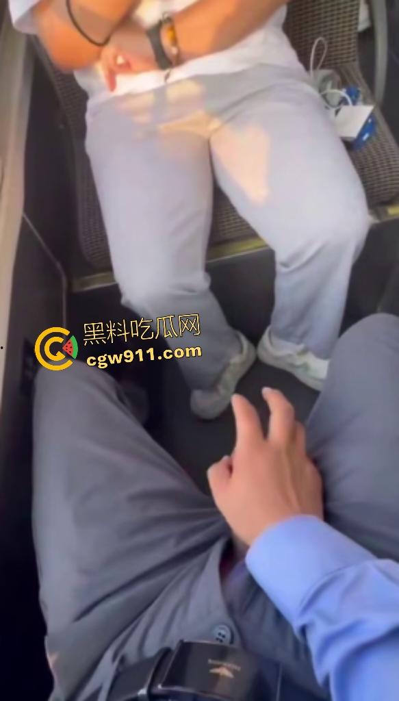 公交车惊现变态！露鸟大神对眼镜妹亮巨屌，她假装看手机实则偷录淫视频，晚上自慰有素材咯！-5