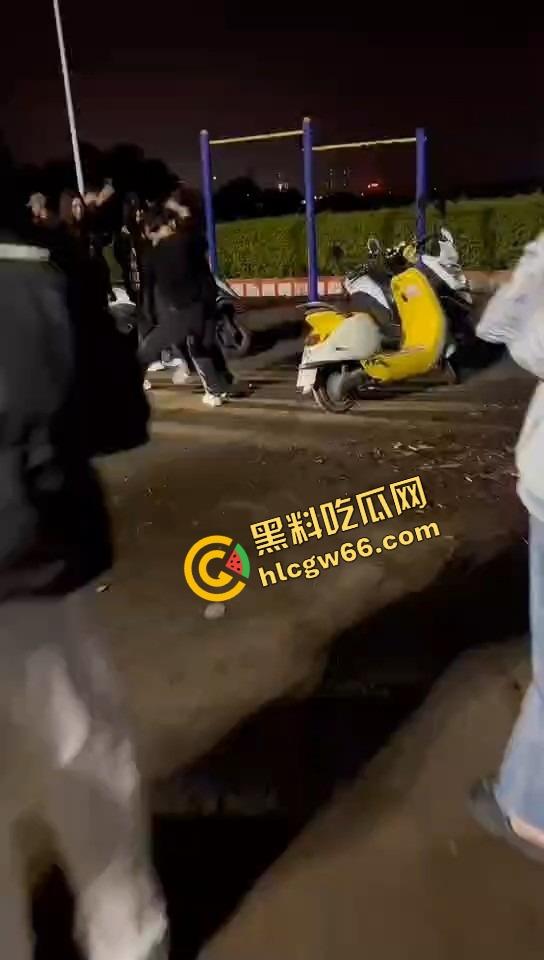 潮汕精神小妹开打了，情敌当街对峙，头发一把把薅，咒骂一句句飙，打到拖鞋都飞出去啦！-1