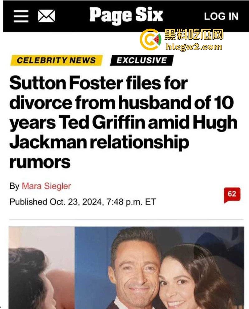 金刚狼扮演者【休·杰克曼】曝知三当三!勾引已婚演员萨顿被揭,活脱脱的美国老曹贼!-5