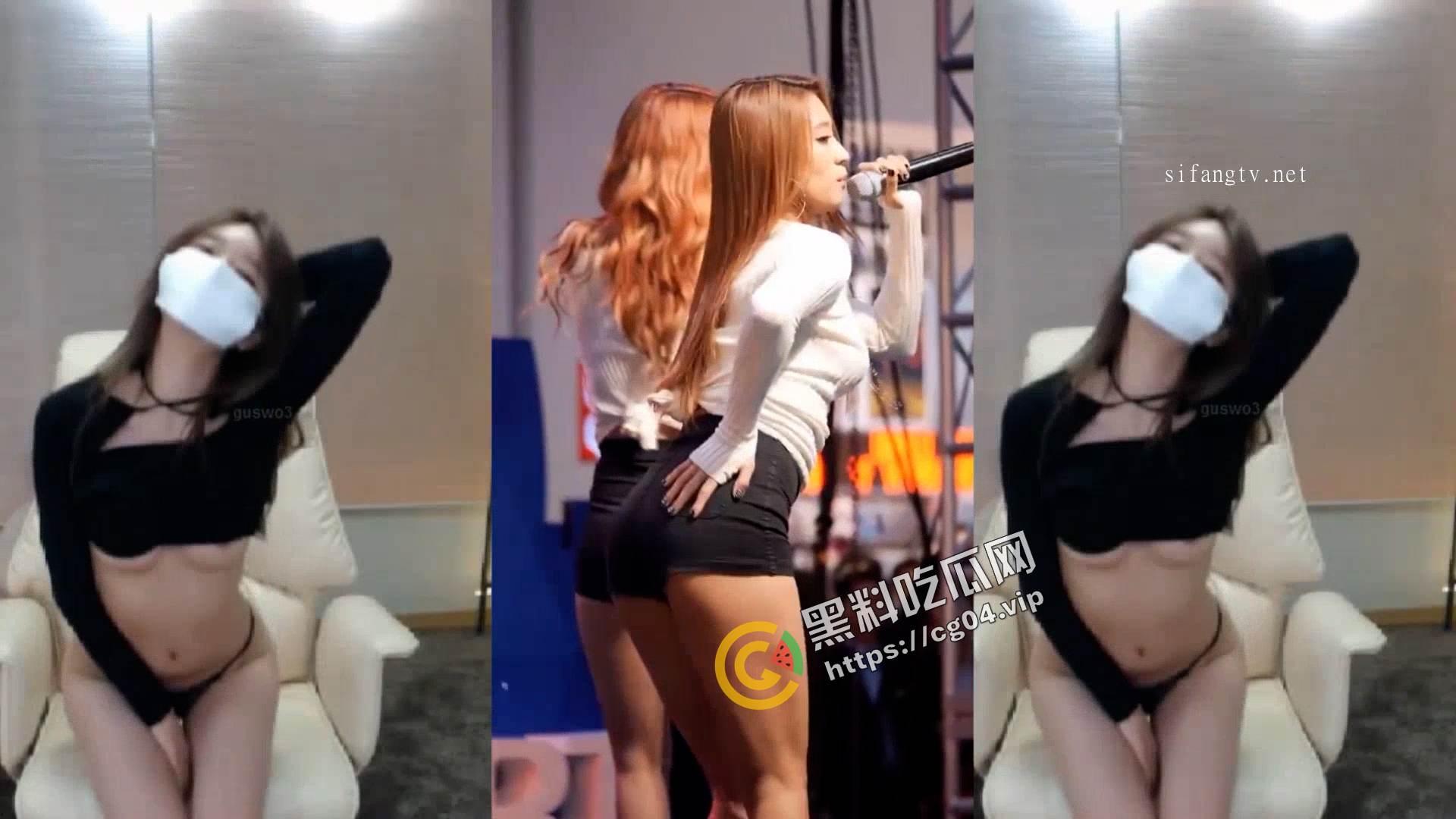 韩舞裸跳  光着就把钱挣了  绝美小姐姐韩舞卡点  感觉不输台上的明星啊 甚至还更性感-3