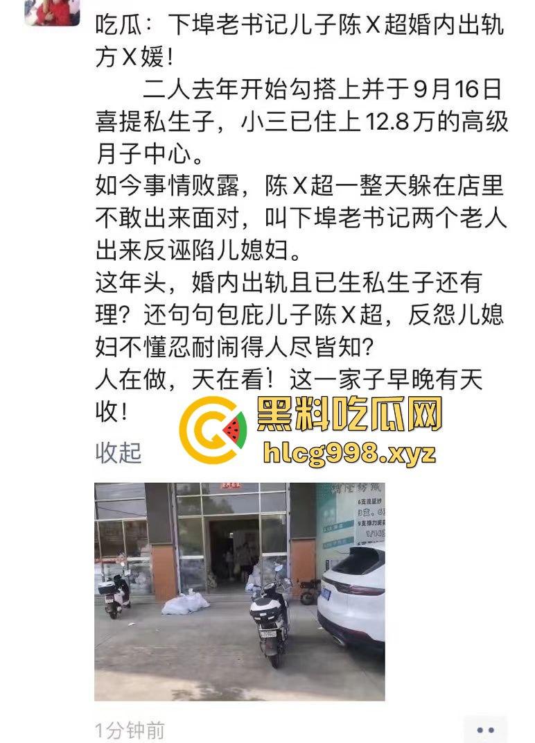 下埠老书记儿子陈熊超婚内出轨方丽媛！私生子都生了，还让儿媳妇忍？-3