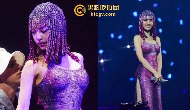 “地才就是地才!完美”蔡依林演唱会漏点 紫色连体衣惊现大尺度造型 三点全露 性感爆棚!-19