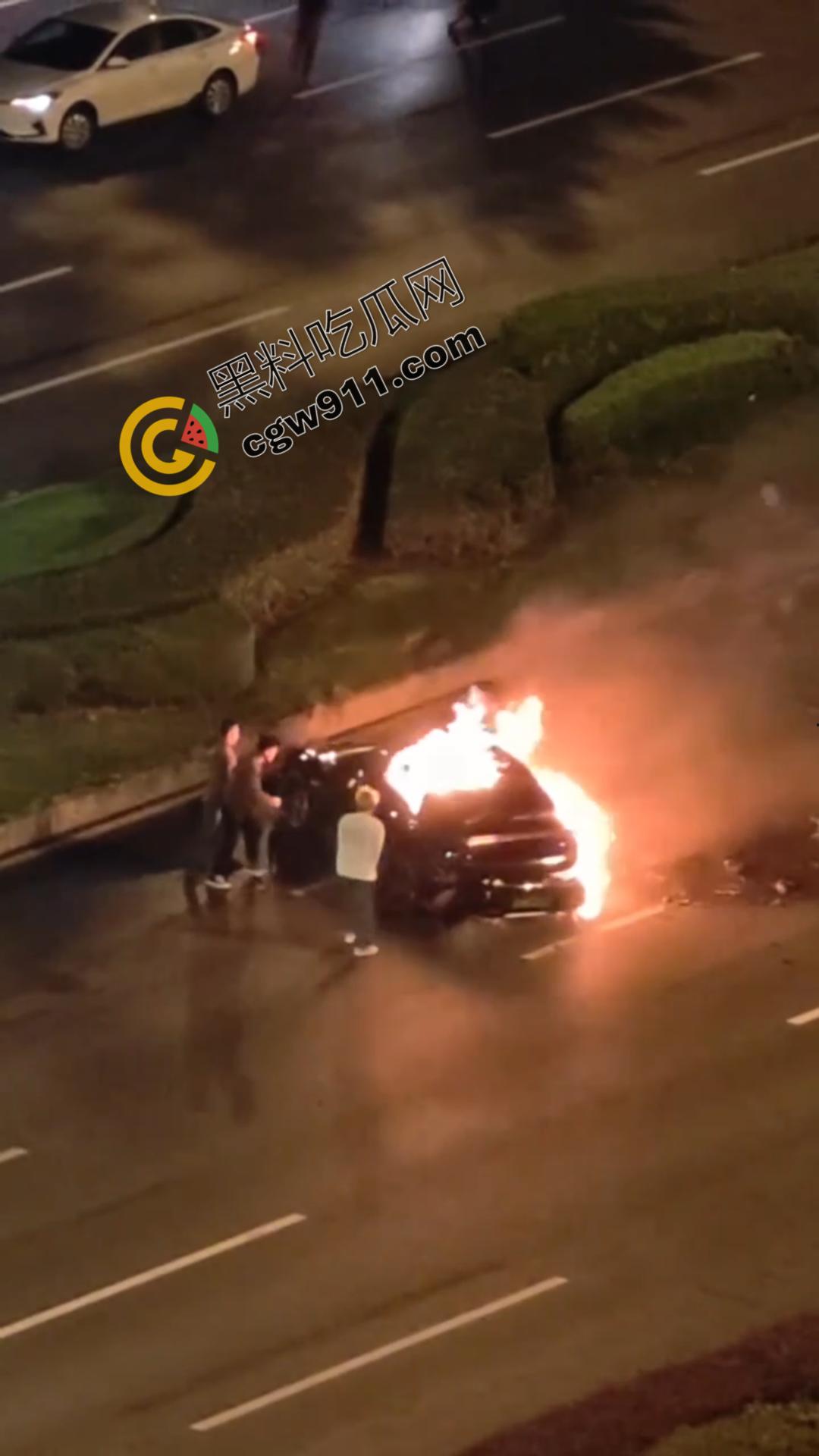 成都天府大道惊魂夜:醉酒小米SU7车主酒驾撞绿化带,瞬间火光冲天,车主活活烧死,雷军粉丝掉粉29万-2