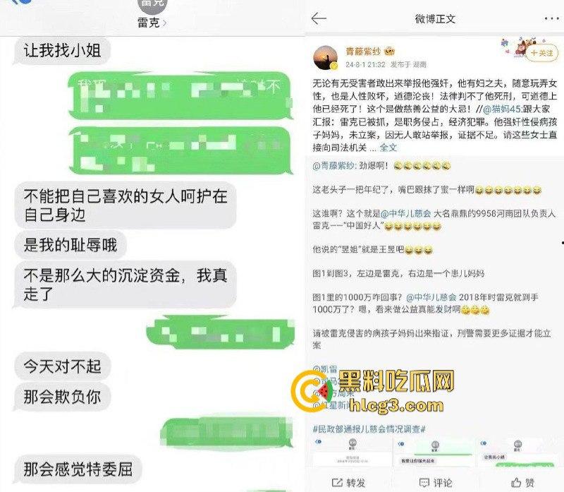 中华儿慈会河南负责人雷克 让患儿母亲陪睡才给捐款 陪一次给一点 直到把患儿拖死私吞捐款!-5