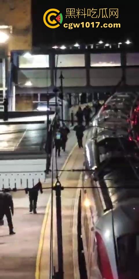 英国一火车发生持刀行凶事件！有多人被送往医院治疗，已有两人被警方逮捕，现场围满了警察像拍电影一样！-2