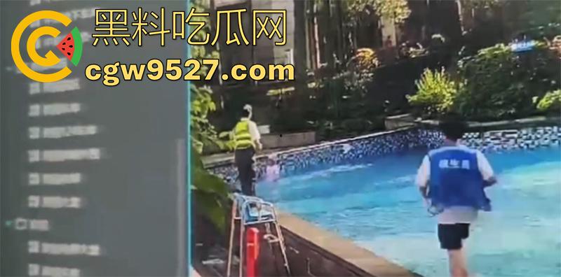 死神来了真实上演，广东清远一小孩，在泳池游泳被吸入下水道，消防员凿地救援，这也太可怕了！-6
