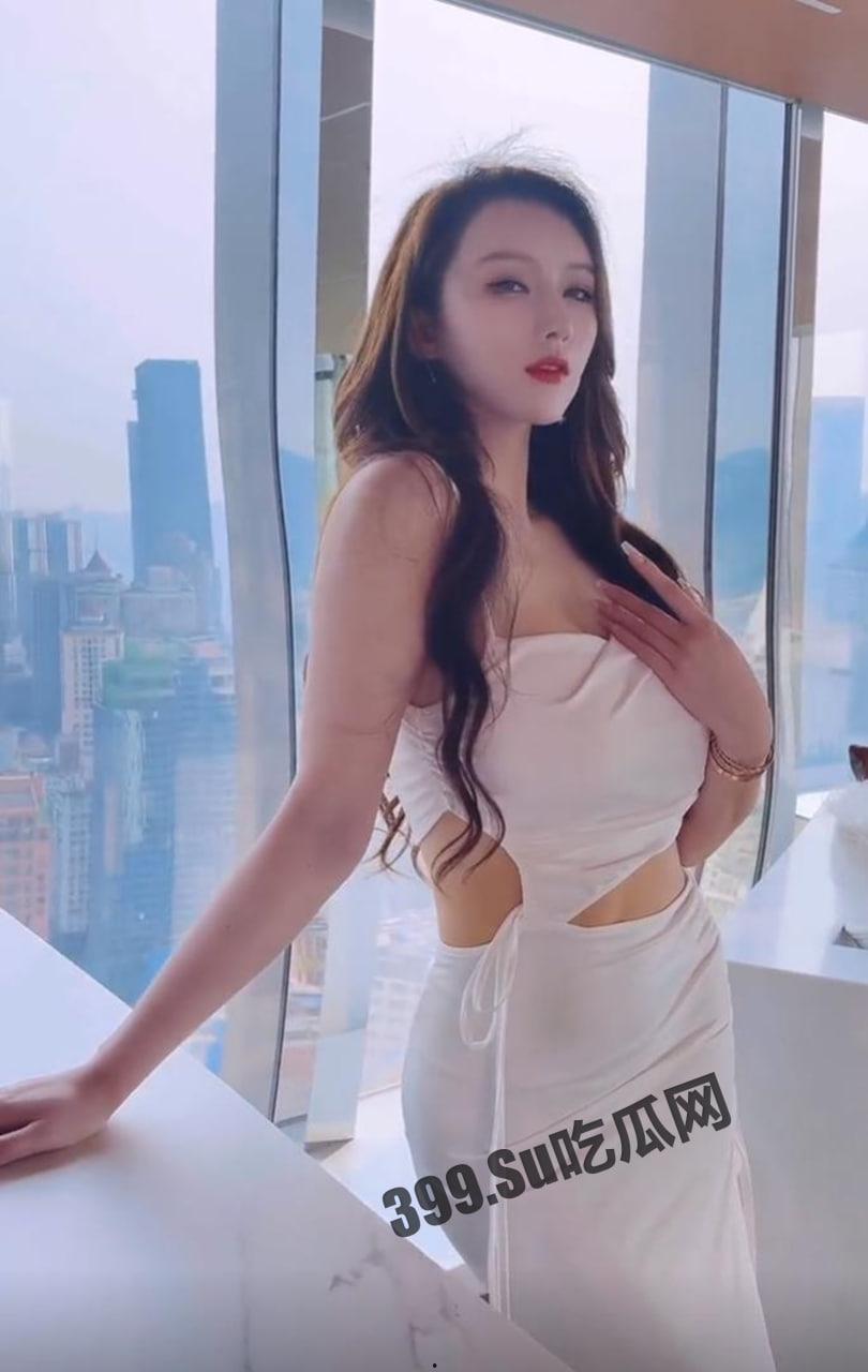 抖音 50w 粉网红尤物「尤妮丝」顶格私拍 首次露脸又露逼-3