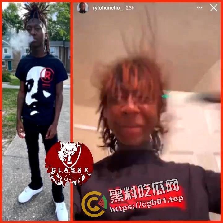 外网疯传!精神尼哥秀手枪 失误把自己给崩了 果然人傻注定活不久-4