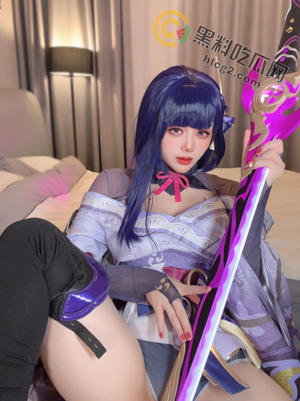 福利姬九言七月写真曝光,巨乳美胸超正福利引发关注!-4