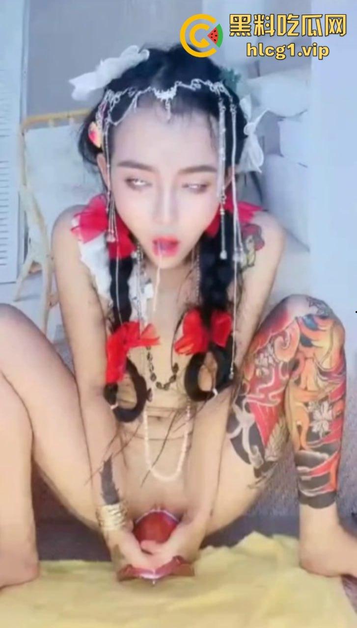 这TM才叫一步到胃!捅到直翻白眼 胃液都被干出来了!-5