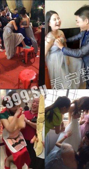 婚闹篇 低俗闹洞房 瓜友们觉得这是传统还是陋习呢?-6