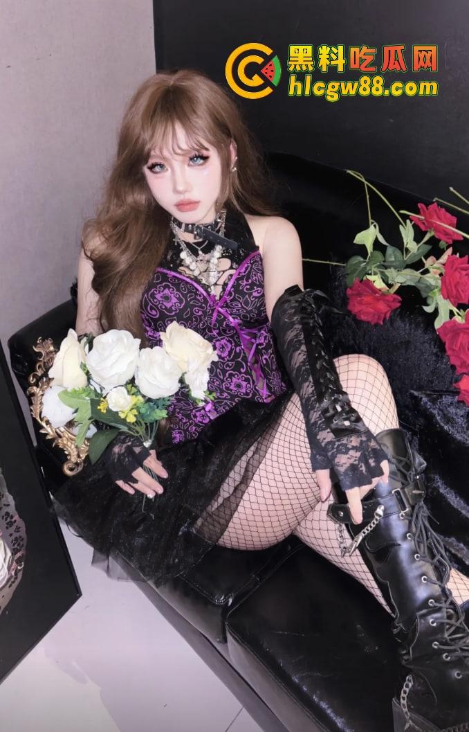 玩永劫无间认识的河北胡桃神『赵月穹』 重金属女神渔网控,JAY歌配她嘴操出口技深喉封神!-4