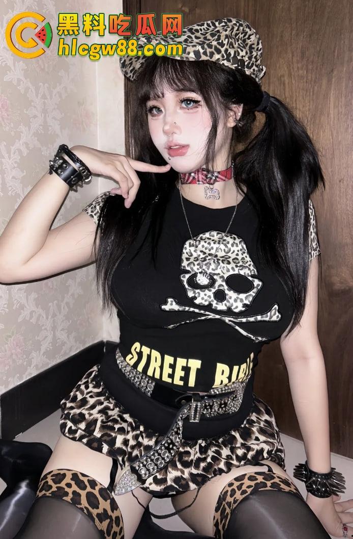 玩永劫无间认识的河北胡桃神『赵月穹』 重金属女神渔网控,JAY歌配她嘴操出口技深喉封神!-5