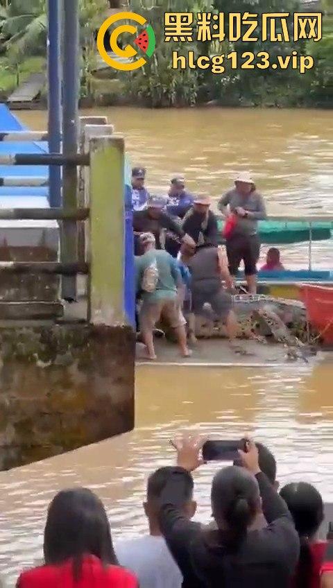 鳄鱼杀人开宴!小镇女孩惨遭下肚,砂捞越首次鳄鱼吃人,残骸成谜!-8
