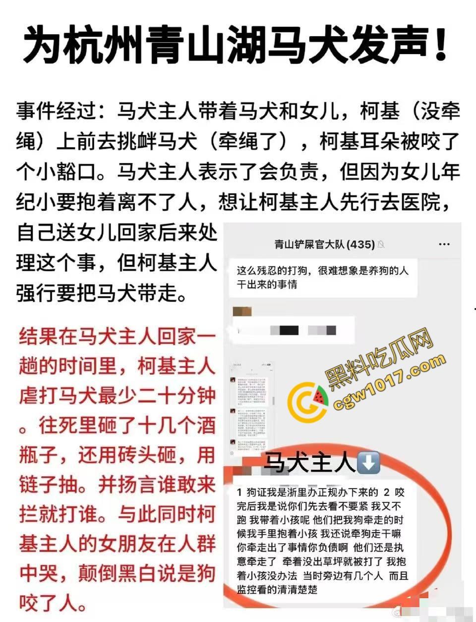 浙江狂暴男子街头暴力虐狗事件火遍全网:血腥场面令人震撼,马犬惨叫声震撼人心,引发全民怒吼!-4