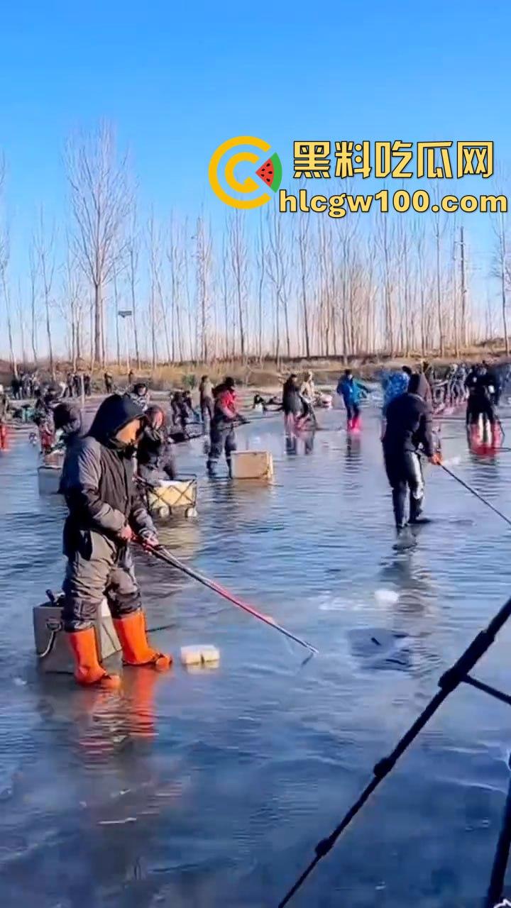唐山玉田冰钓场惊爆巨祸!多人瞬间落水,冰面坍塌酿惨剧,生死瞬间引关注-8