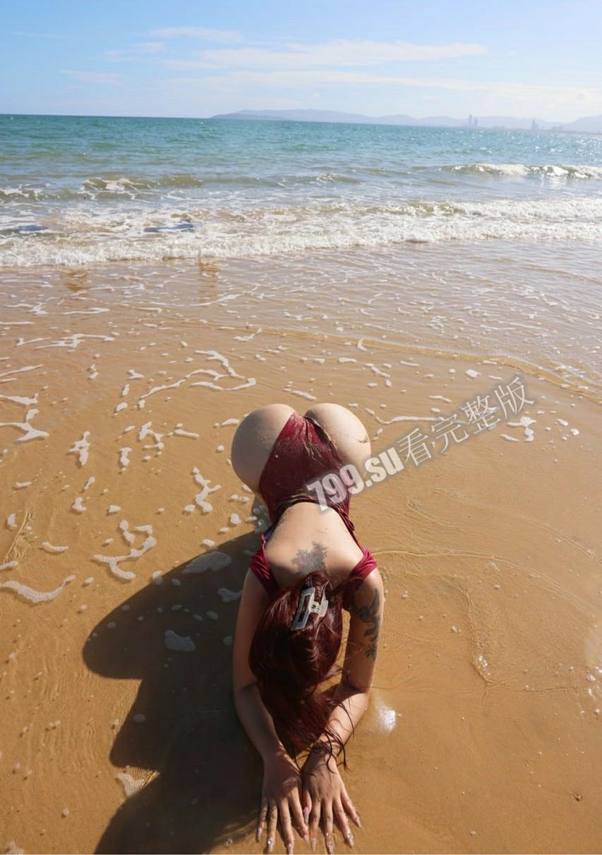 微博 81 万大 v 洁己 微密圈一线博主 摆弄肥臀究极性感-5