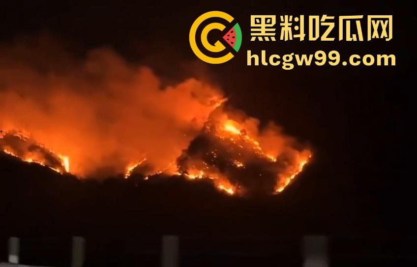 山火频发!肇庆四会下帅出中州方向突发森林火灾,火势蔓延极快,现场堪称恐怖炼狱。-1