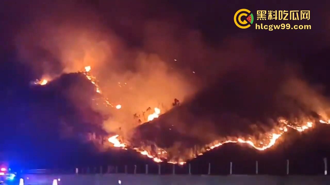 山火频发!肇庆四会下帅出中州方向突发森林火灾,火势蔓延极快,现场堪称恐怖炼狱。-4