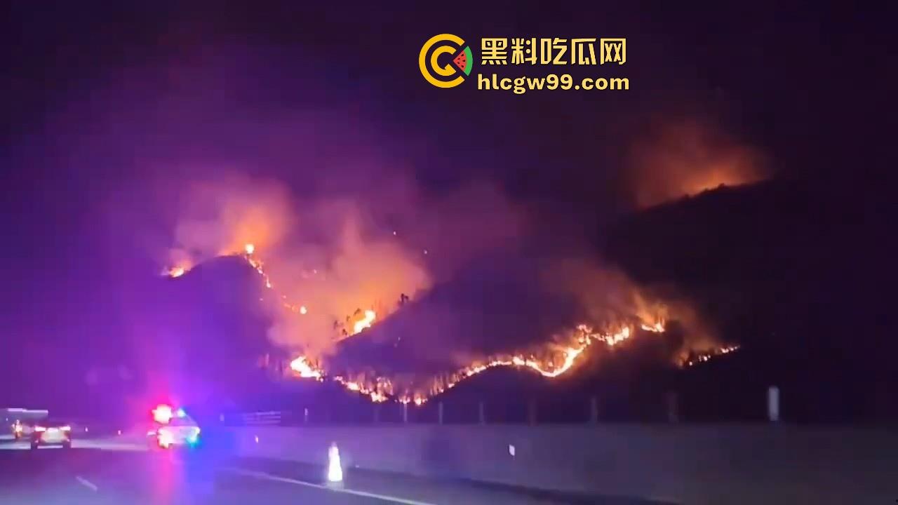山火频发!肇庆四会下帅出中州方向突发森林火灾,火势蔓延极快,现场堪称恐怖炼狱。-5