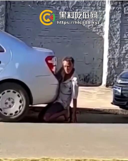 印度神奇的国度,大爷忘情与汽车排气管进行活塞运动 日了蜥蜴还能日排气管!-2