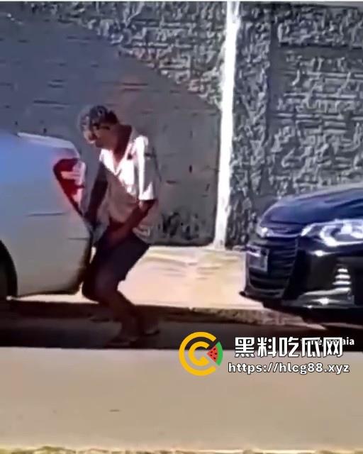 印度神奇的国度,大爷忘情与汽车排气管进行活塞运动 日了蜥蜴还能日排气管!-3