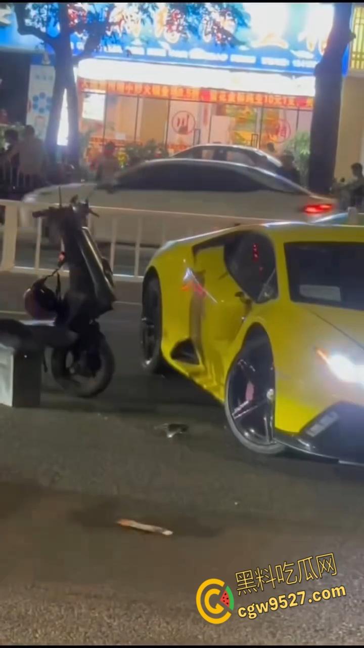 深圳外卖小哥小电驴狂飙,撞上拐弯兰博基尼,只罚500块逃过大劫,差点卖房倾家荡产,街头惊魂一夜 !-7