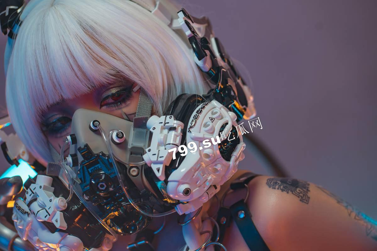【独家精选】爆机少女「喵小吉」 cosplay 写真 套图 之《赛博朋克 - 超梦》-15