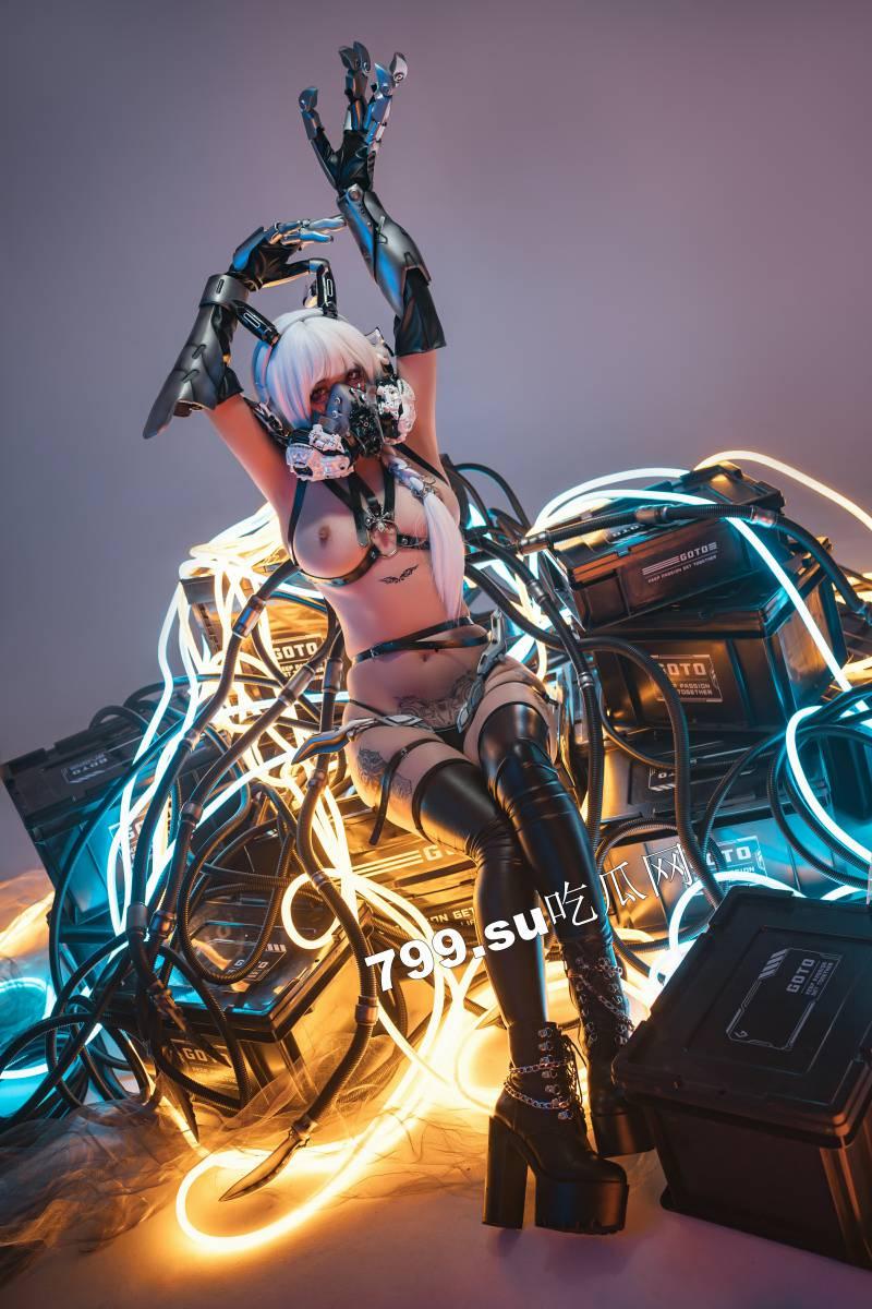 【独家精选】爆机少女「喵小吉」 cosplay 写真 套图 之《赛博朋克 - 超梦》-30