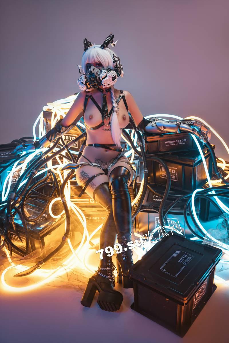 【独家精选】爆机少女「喵小吉」 cosplay 写真 套图 之《赛博朋克 - 超梦》-31