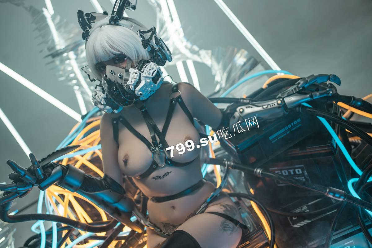 【独家精选】爆机少女「喵小吉」 cosplay 写真 套图 之《赛博朋克 - 超梦》-46