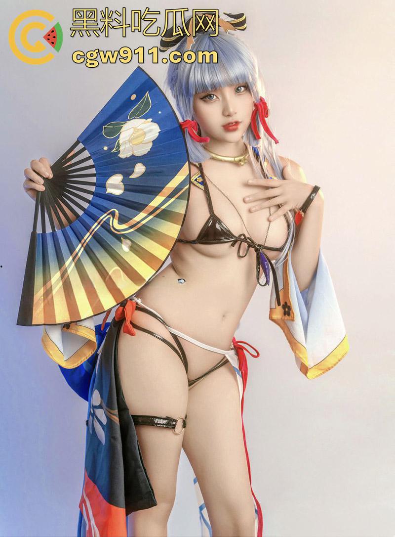 推特精盆母狗【虞梅yuumeilyn】，可萌可御cos网红，巨乳肥臀身材极品，大尺度私拍会员付费福利合集！-3