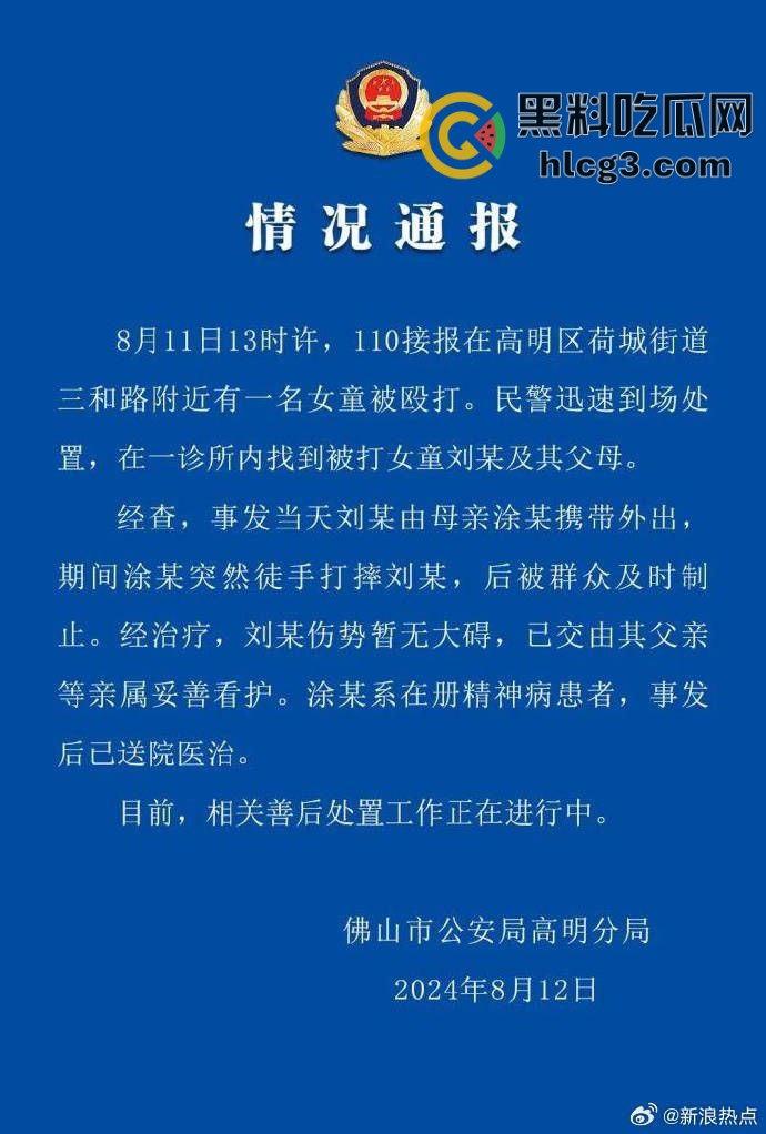佛山高明区震惊!女童被殴打事件曝光,令人发指的暴力行径引发公愤!-1