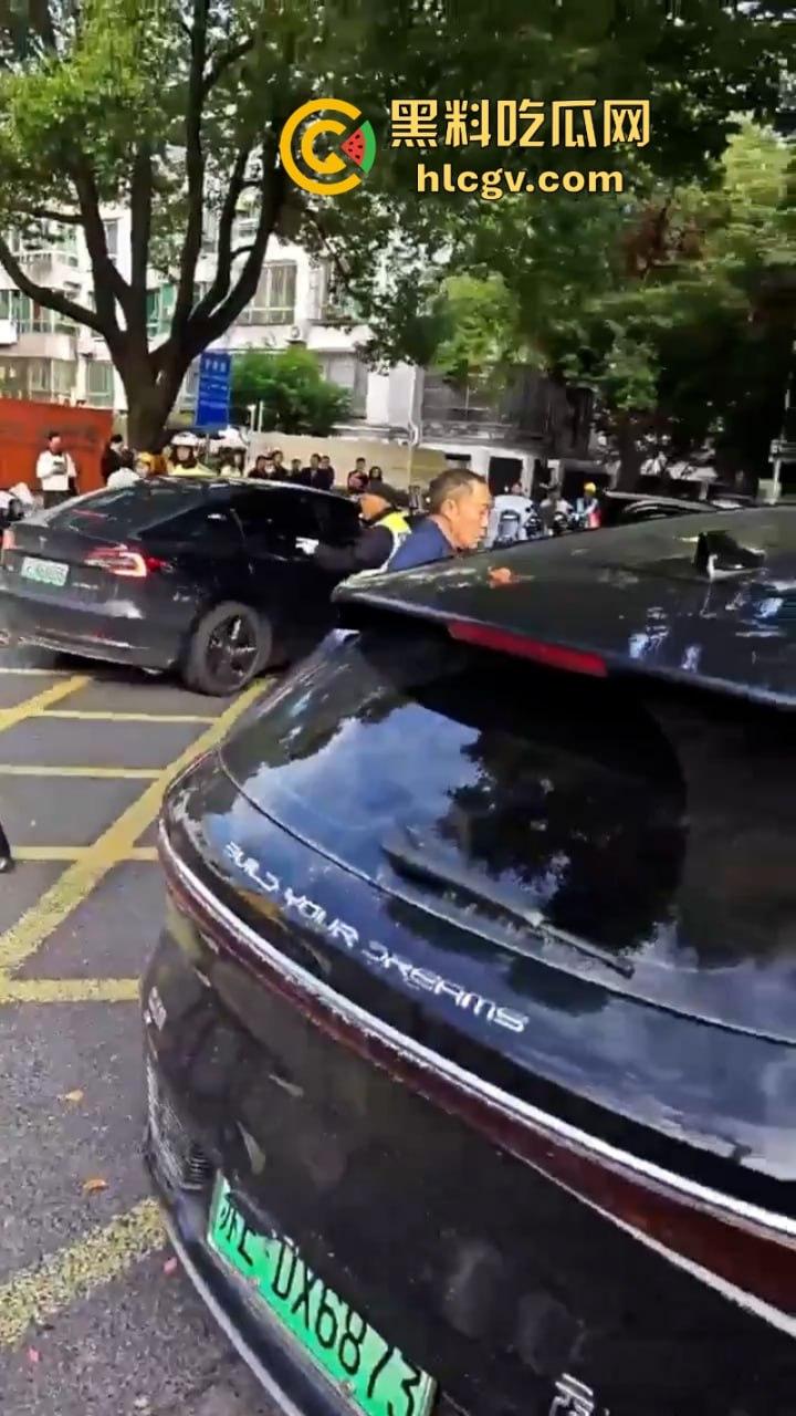 “我勒个骚刚!车子自己跑的”苏州吴江区女子驾车操作不当 路灯杆前的惊魂一撞致多人受伤!-13