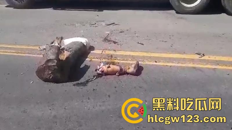 血腥恐怖交通事故,圣克鲁斯男骑手出车祸,左腿被当场撞断,现场视频流出胆小者勿入!-6