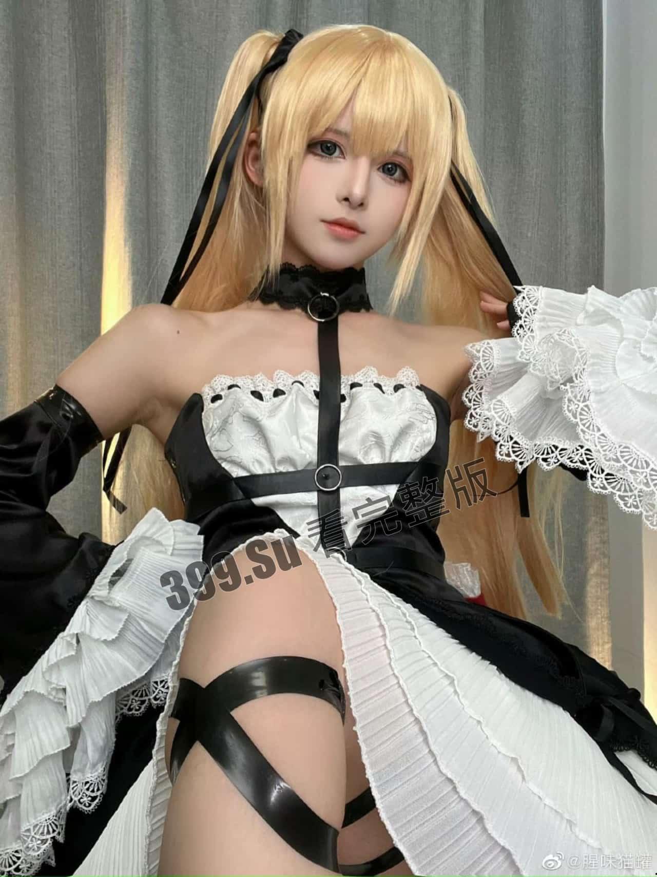 #抖音 #微博 #腥味猫罐 知名COSER腥味猫罐动漫节被偷拍裙底事件-6