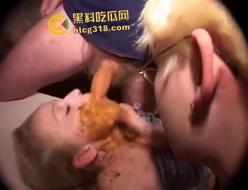 两洋妞母狗嘴屁眼伺候富哥!口交你见过,那口交加屎你见过吗?鸡巴涂粪吃屎,肛交狂插爽到炸!-3