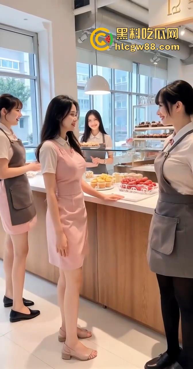 空姐不一定在飞机上，也可能在好利来！约啪好利来极品女店员【秦舒怡】 反差母狗无套输出 很有撸点！-4