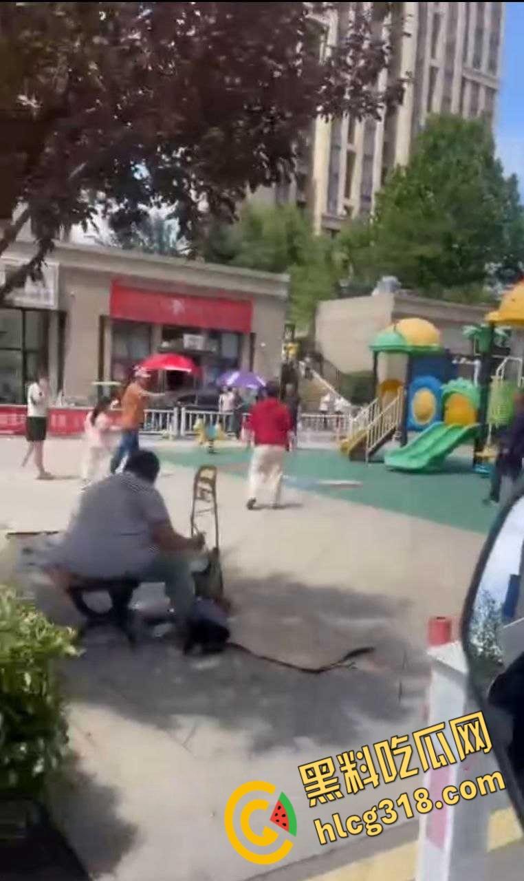 公园小伙子和大爷之间的激战,小伙打不到大爷直接躺地上,大爷一挑三打趴小伙引全场狂笑 !-1