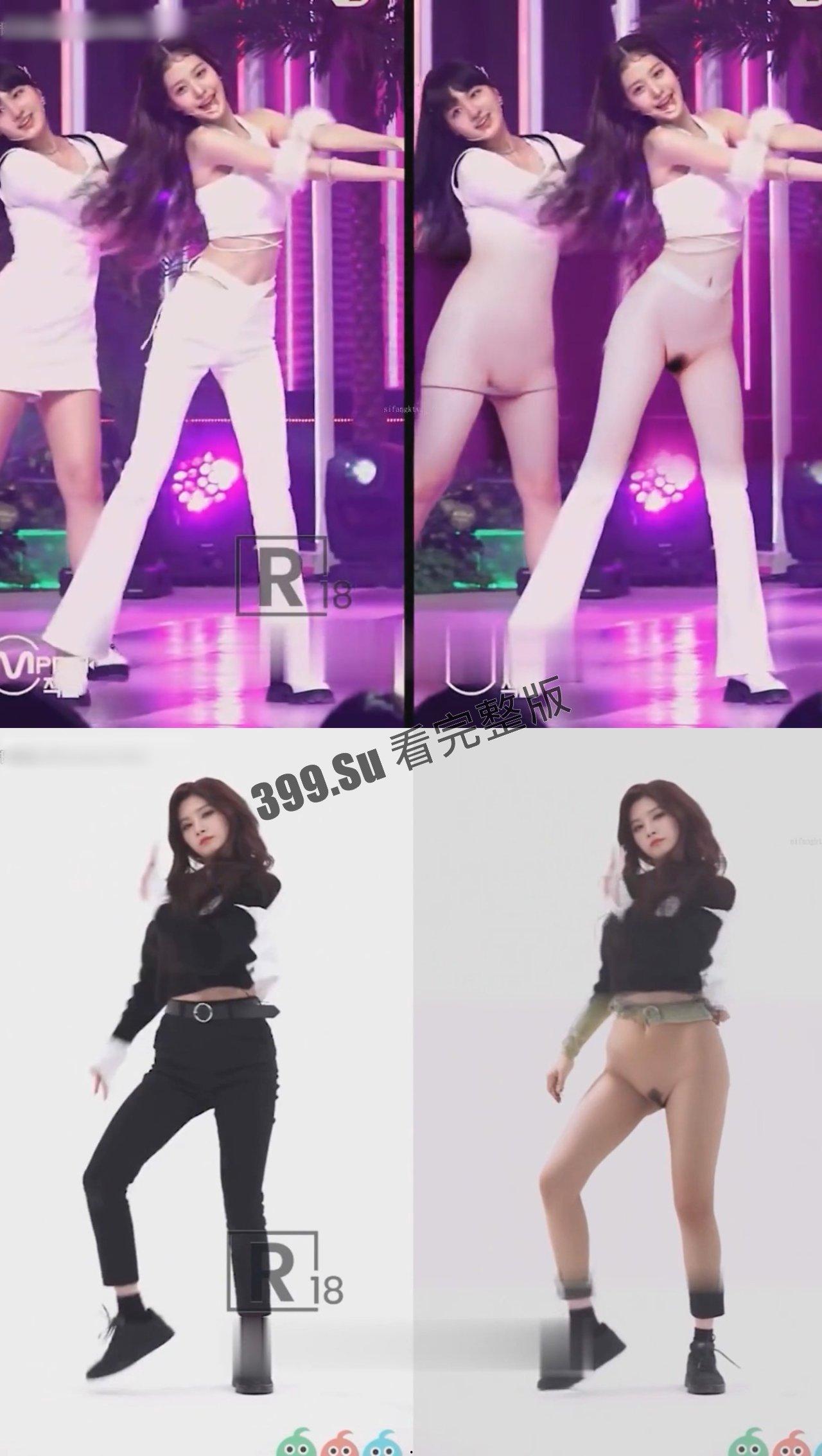 韩国女团AI去衣版合集,果然裸舞更有味道,带瓜友们一起体会韩国财阀的快乐-7