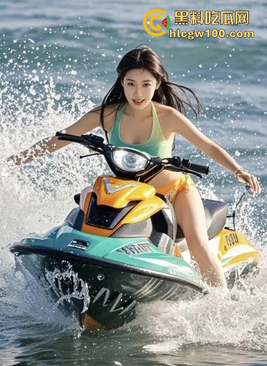 三亚摩托艇刺激玩法曝光,比基尼妹子一边开艇一边解衣,黑森林随浪飘出,怪不得大家都爱冬天去三亚!-1