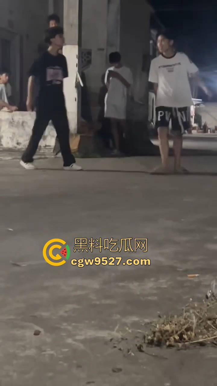广西精神小伙1v1格斗单挑,互相推搡你一拳我一拳,最终酿成大祸,黑衣小伙倒地吐血抽搐,可把他们吓坏了!-6