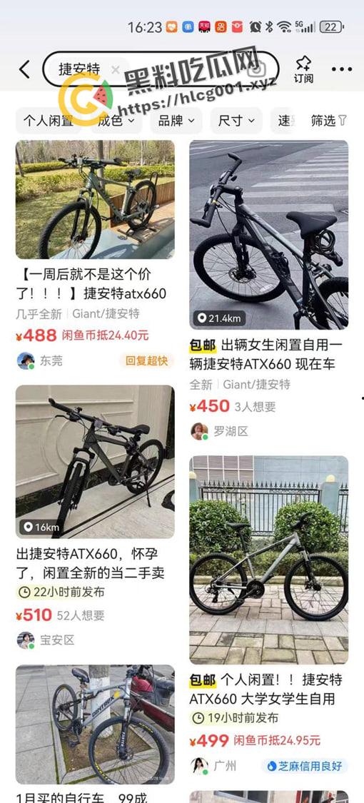 咸鱼新玩法!约炮新黑话 捷安特自行车成小姐新代言词 网友亲试成功 这下不得不下载咸鱼了-1