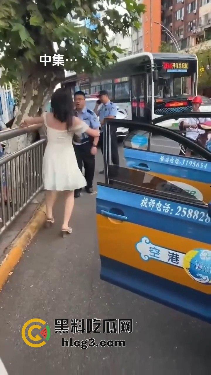 醉酒女在四川泸州的疯狂暴走:出租车司机和警察双重袭击,最终被送派出所的完整经过!-3